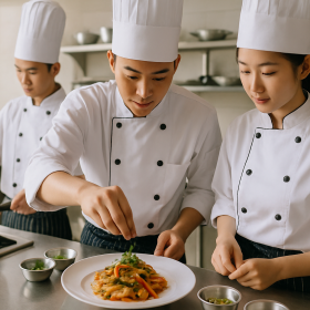 trung cấp kỹ thuật chế biến món ăn