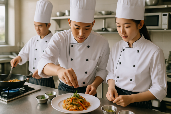 trung cấp kỹ thuật chế biến món ăn